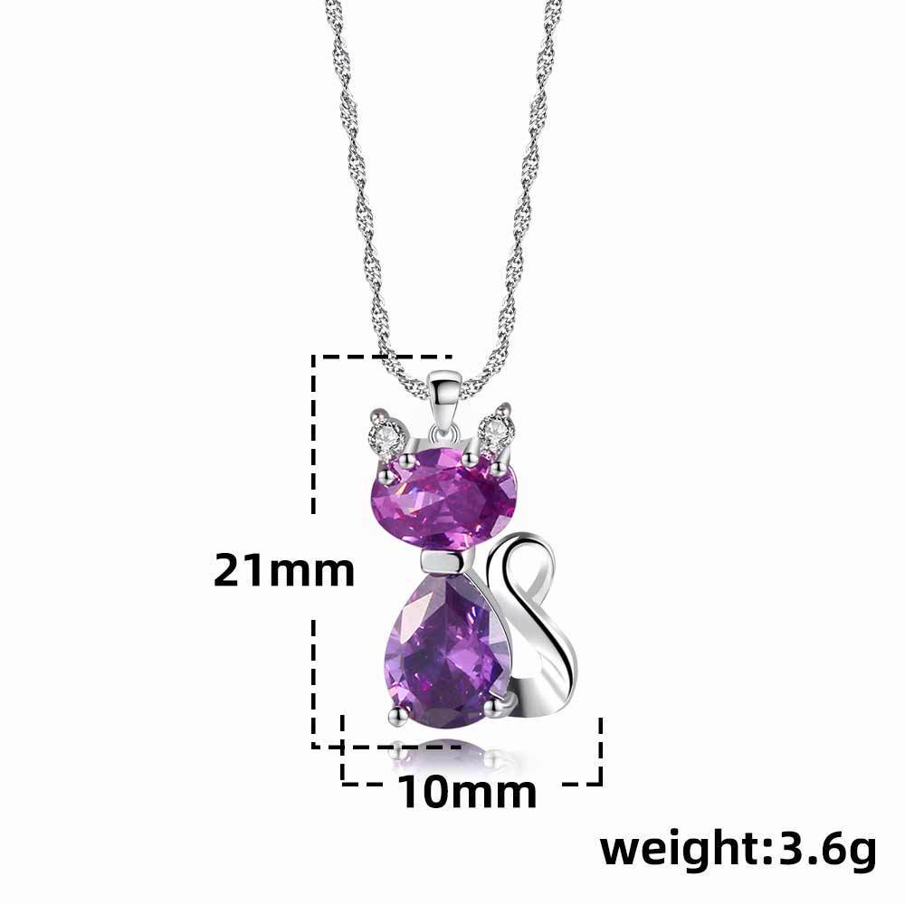 Women's Temperament Fashion Cat Pendant Necklace