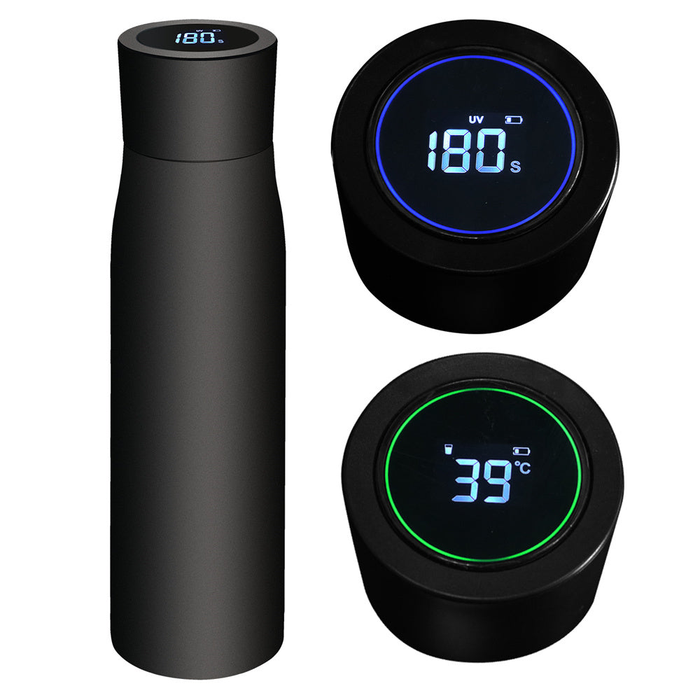 LED Temperature Display Intelligent Fitness Water Cup UVC Ultraviolet Sterilization