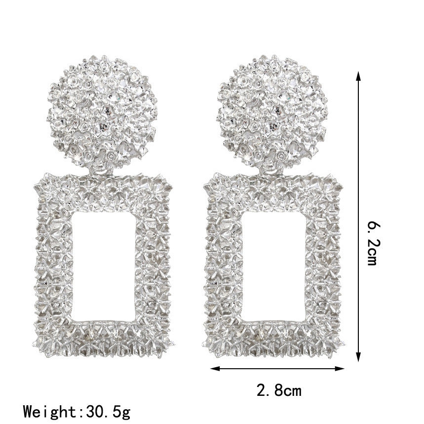 Women's Metal Alloy Earrings
