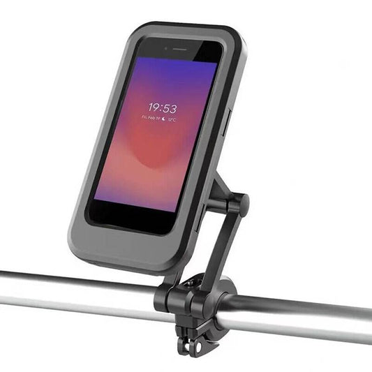 Black Mobile Phone Holder Bicycle Motorcycle Holder Mobile Phone Smartphone Holder Handlebar