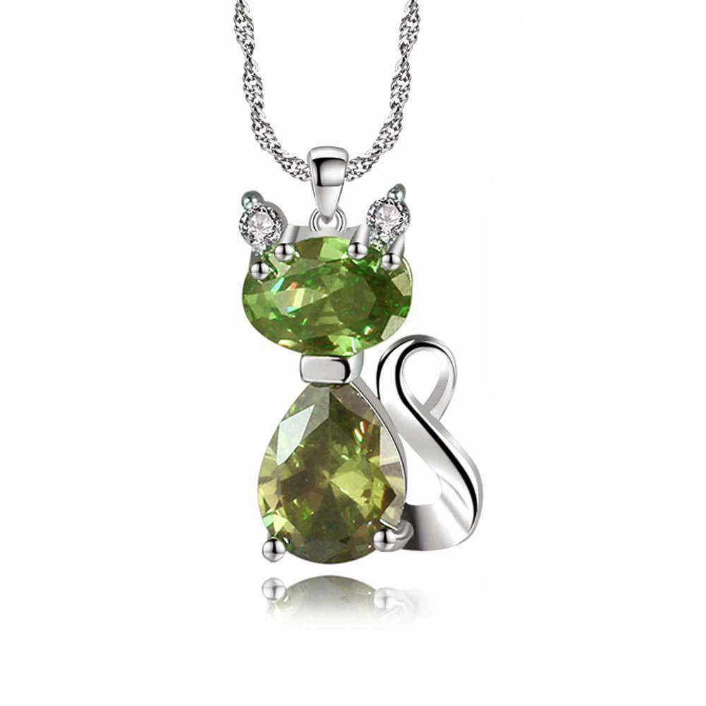Women's Temperament Fashion Cat Pendant Necklace