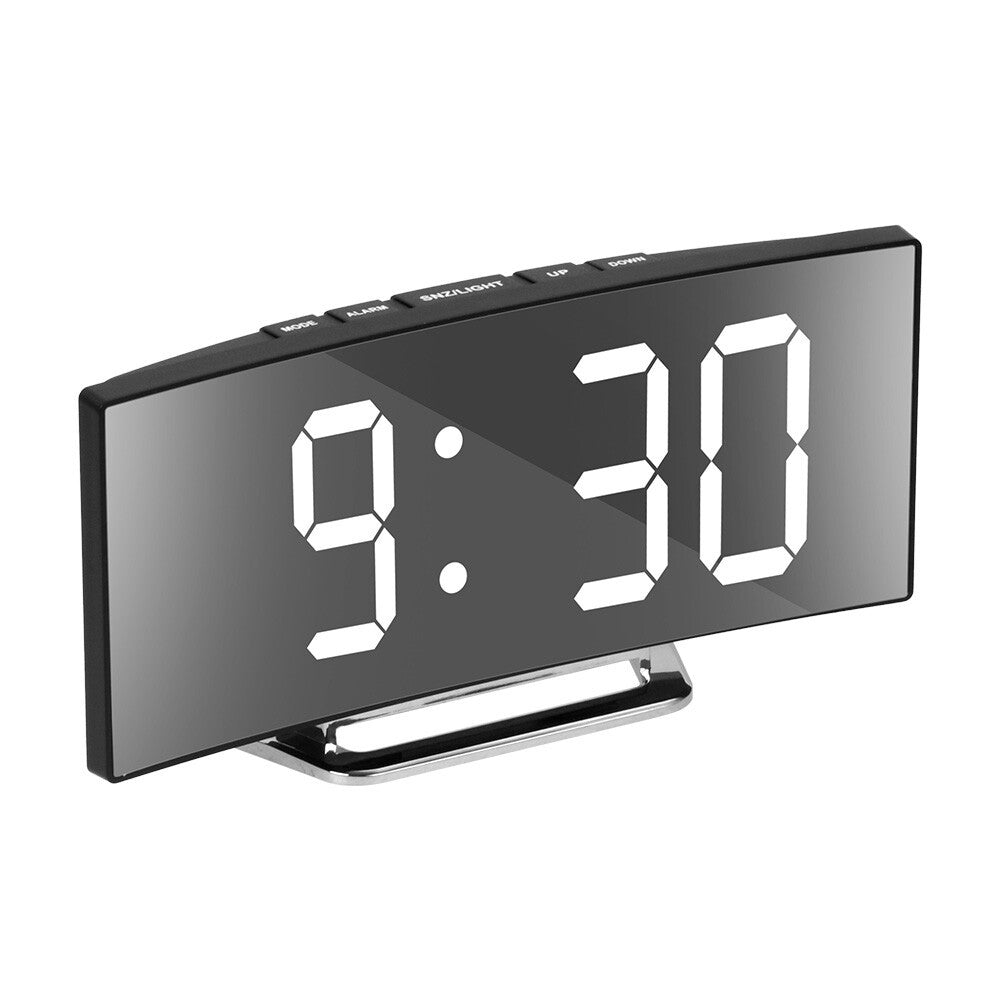 Digitaler LED Wecker Mit Temperatur Uhr Schlummerfunktion Tischuhr