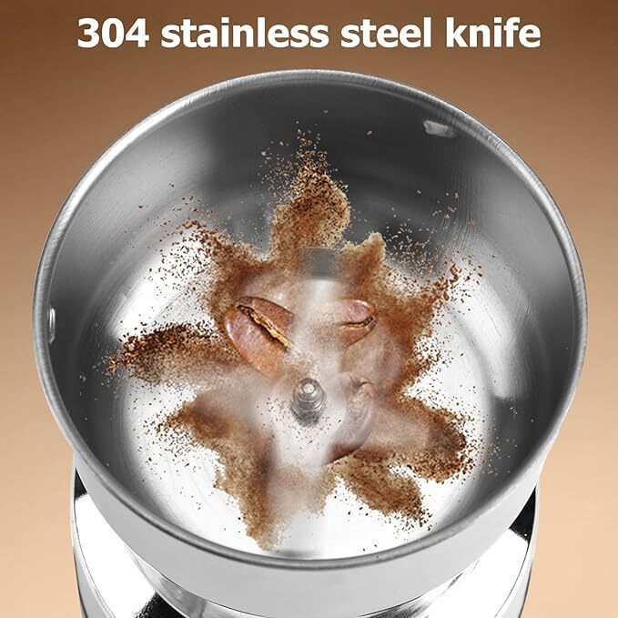 Electric Coffee Grinder Coffee Beans Spices Cereals Nut Bean Grinder