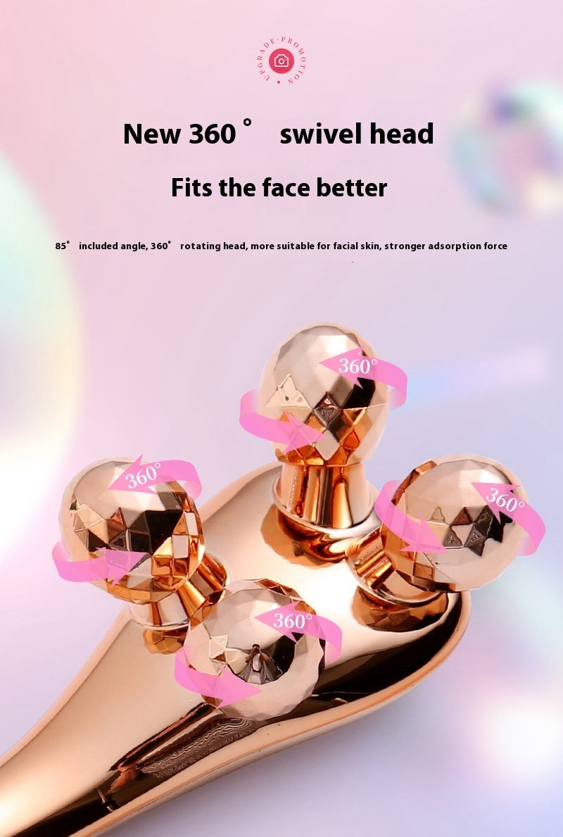 4D Face Slimming Four-wheel Full Body Massage Machine