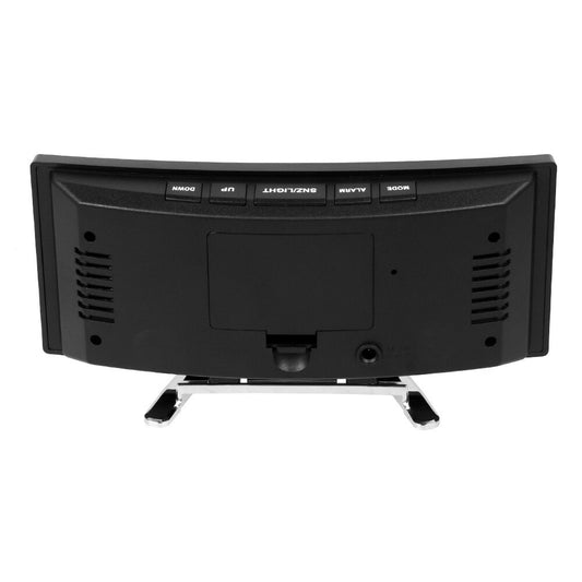 Digitaler LED Wecker Mit Temperatur Uhr Schlummerfunktion Tischuhr
