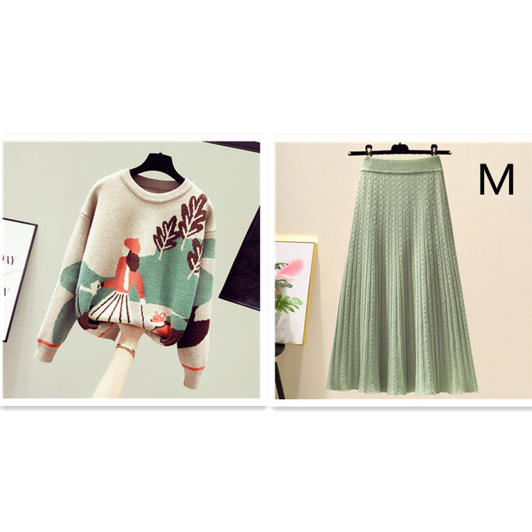 Retro Hong Kong Style Mock Neck Sweater Women