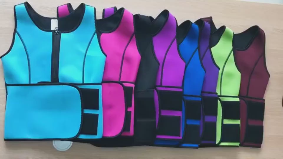 Womens Neoprene Sauna Suit & Waist Reducer